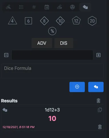 Dice Roller
